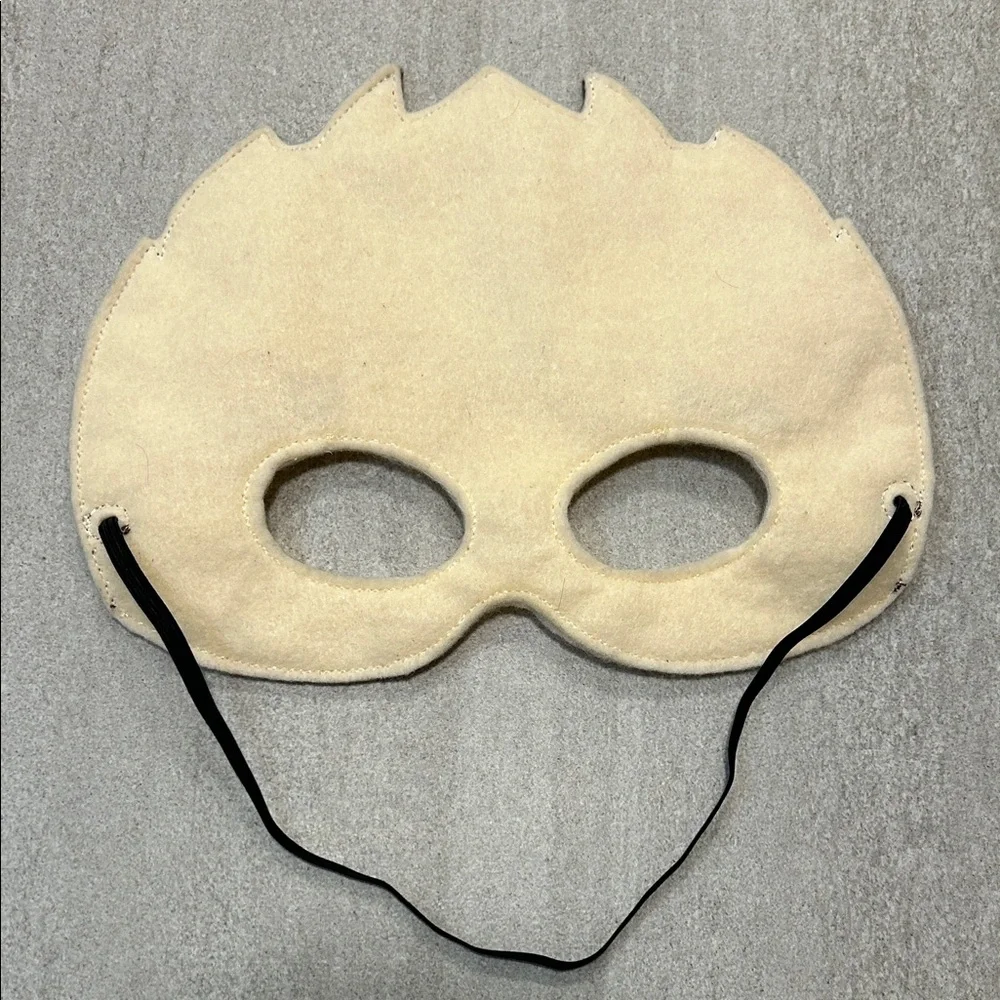 Ryder from paw patrol mask, felt with elastic band, originally from Etsy